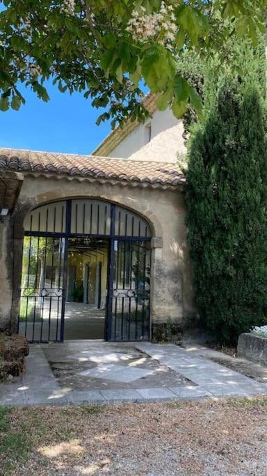 Au Mas Des Glycines - Gite La Tropezienne - 5 Personnes Camaret-sur-Aigues Kültér fotó
